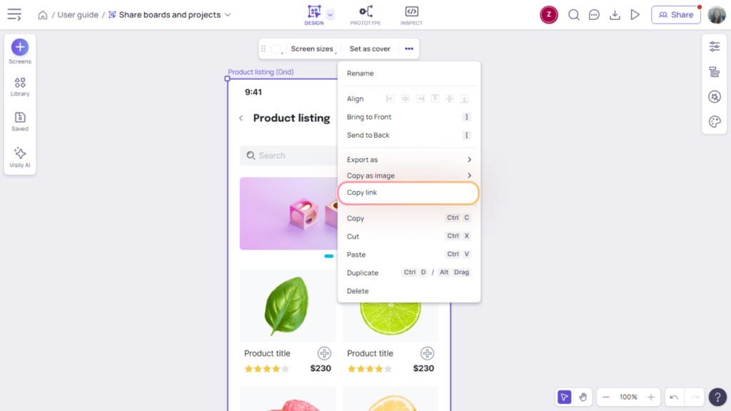 Sharing and Permission 17 Ways to share designs 3