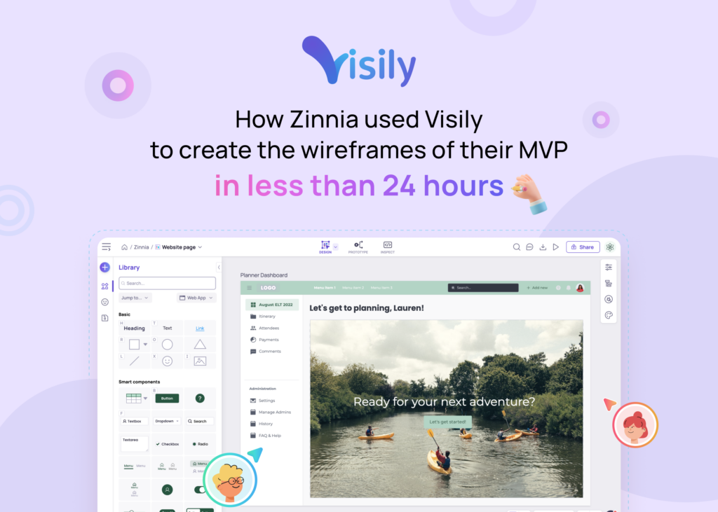 How Visily helped create the entire wireframes in hours