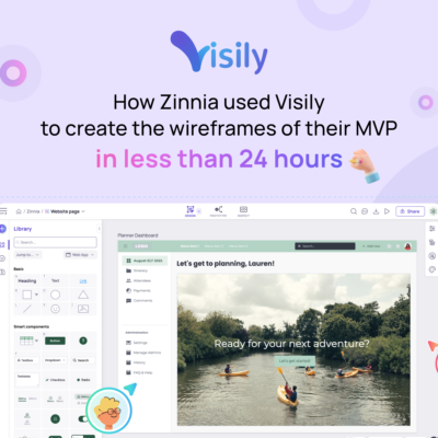 How Visily helped create the entire wireframes in hours