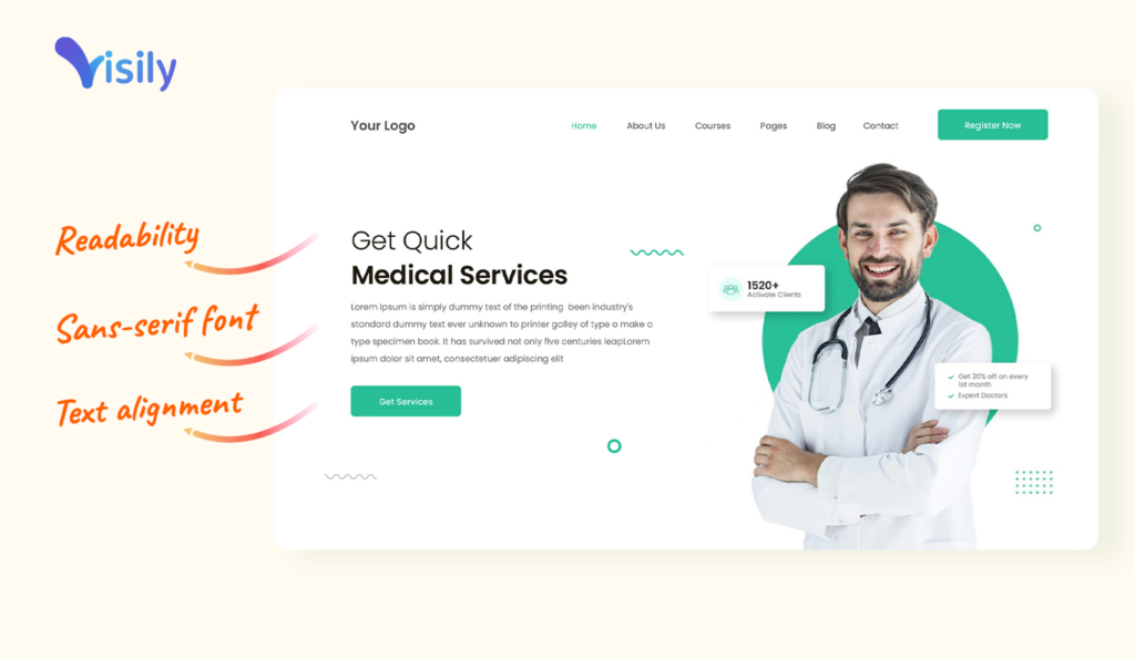 A non-designer’s guide to UI mockup creation 3 typography example