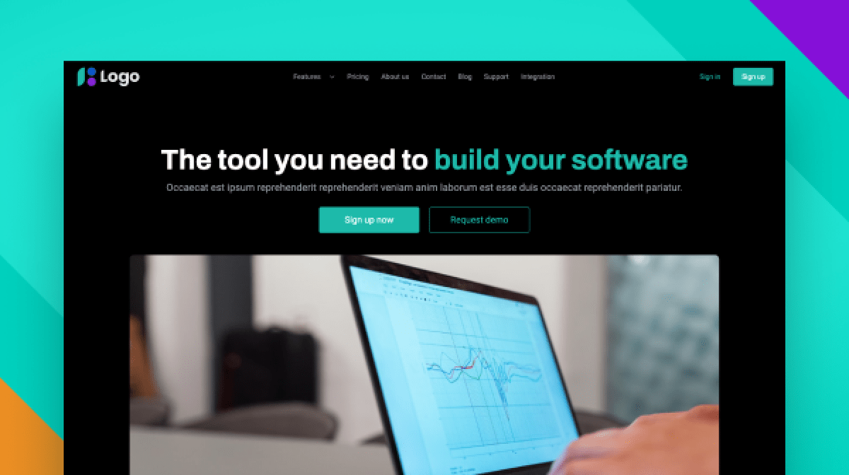 SaaS Website