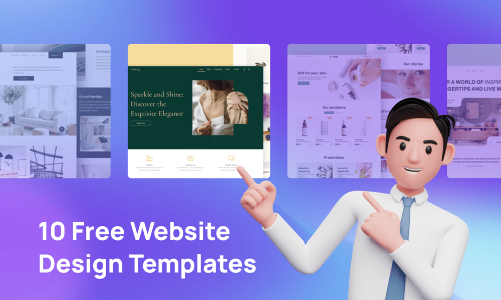 10 Free Website Design Templates