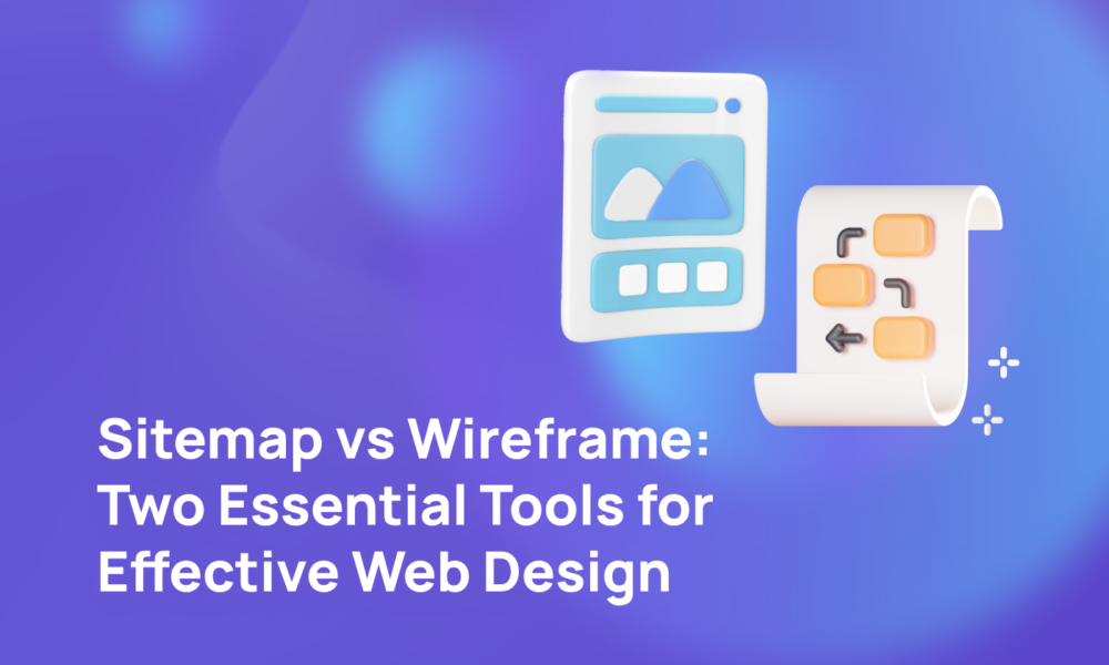 Sitemap vs Wireframe
