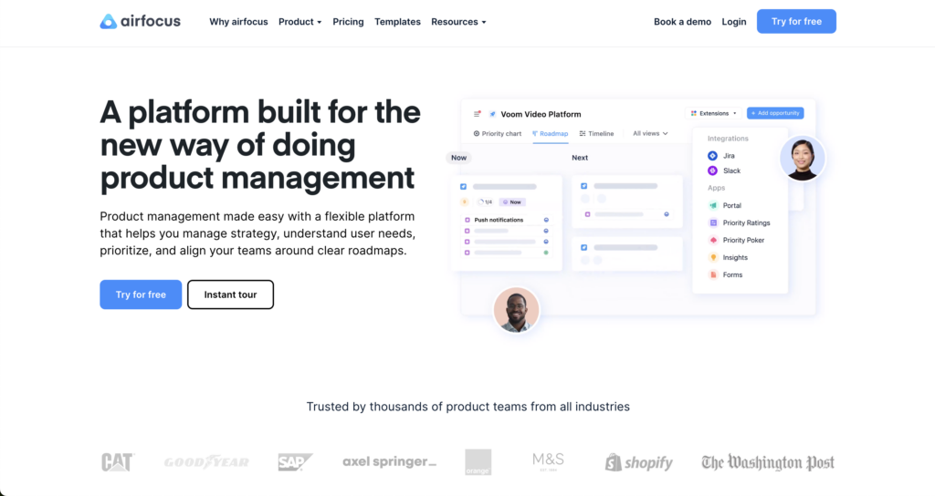 The 9 Best Product Management Tools (2025) 8 airfocus