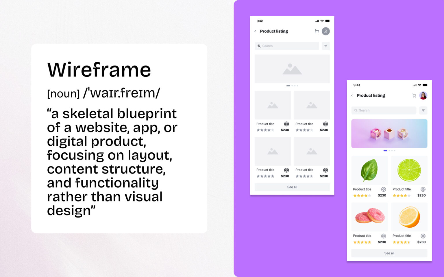 Computer Vision Wireframes How AI Wireframe Generator Helps Design Projects | Visily