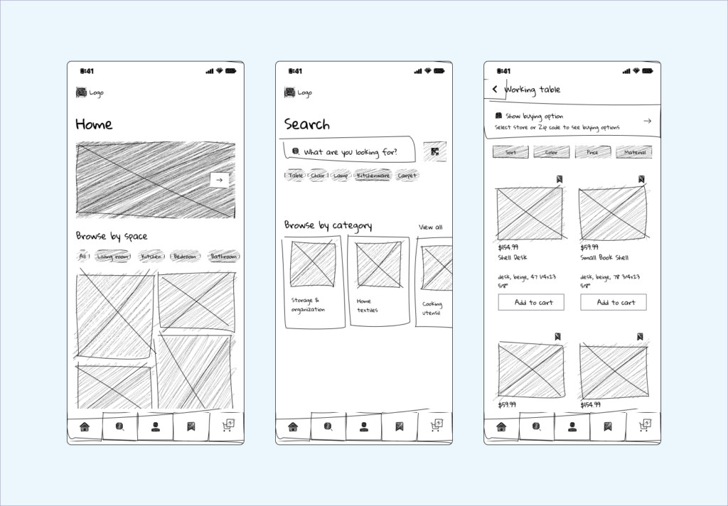 Wireframe vs. mockup vs. prototype: How are they different? - LogRocket Blog