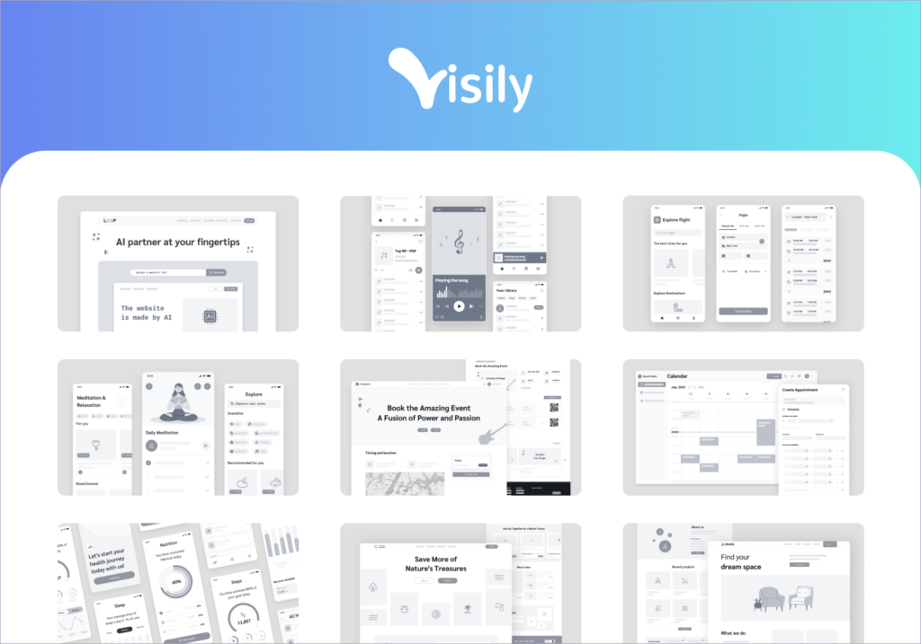 Wireframing and Prototyping with Visily