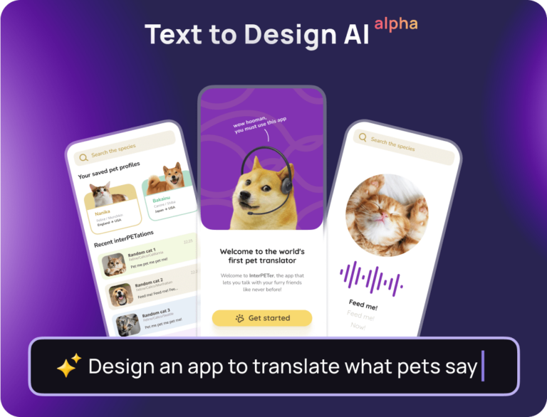 Free AI UI Design Generator - Visily