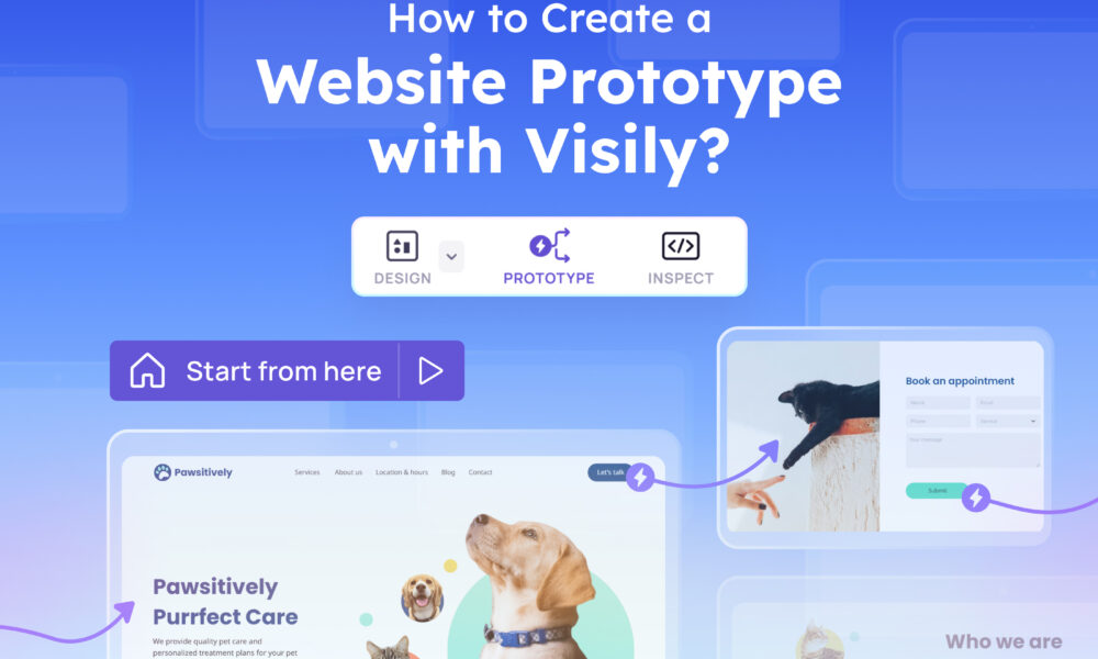 How to Create a Website Prototype with Visily_