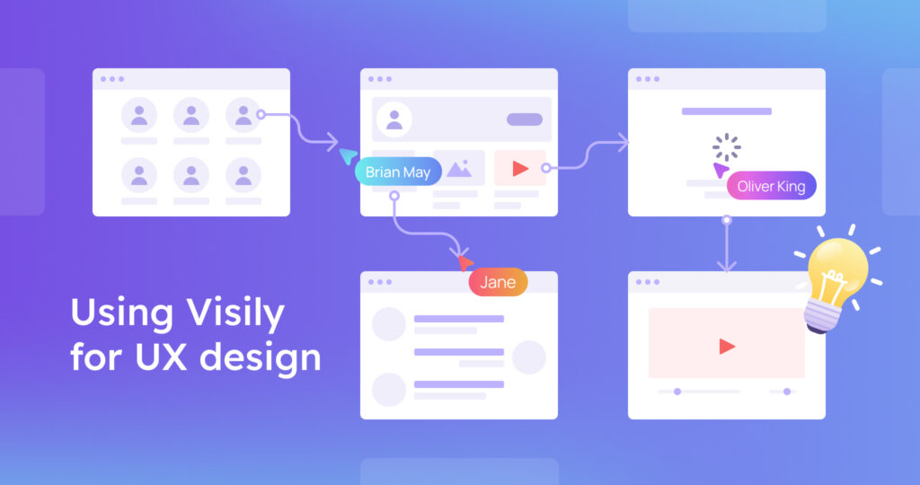 An example of how to use Visily for UX design