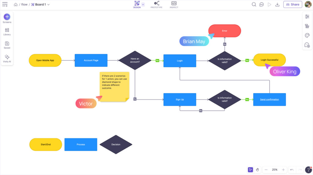 Visily.ai - Best for product design and team collaboration