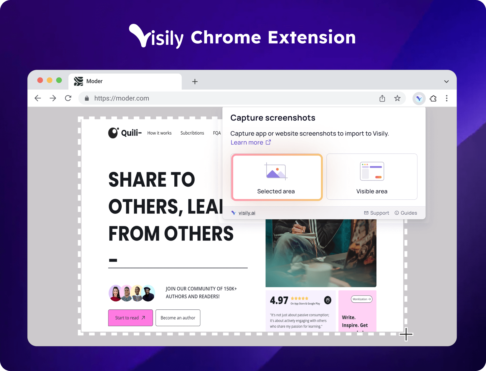 What is the Screenshot to Design Chrome extension min