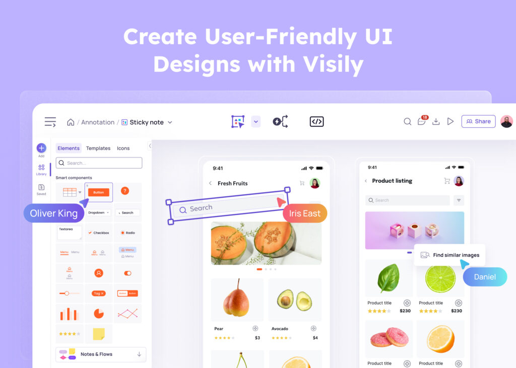 Create UI Designs