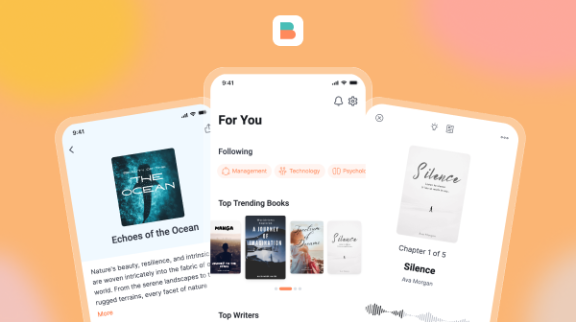 Book Review App Template - Visily