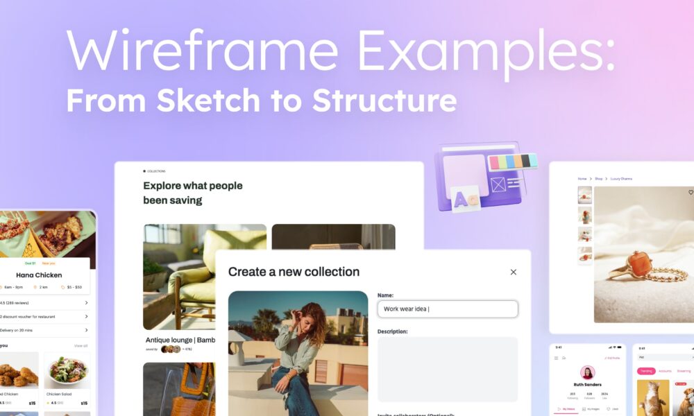Free wireframe examples to kickstart your million-dollar idea! Wireframe examples