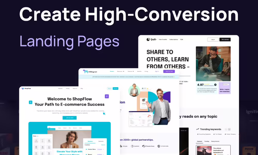 Create High-Conversion Landing Pages: The Ultimate Guide to Using Landing Page Templates create high conversion landing pages guide