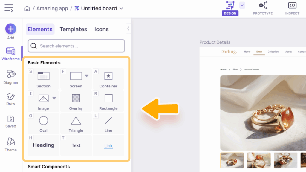 Wireframe Library 2 Basic elements