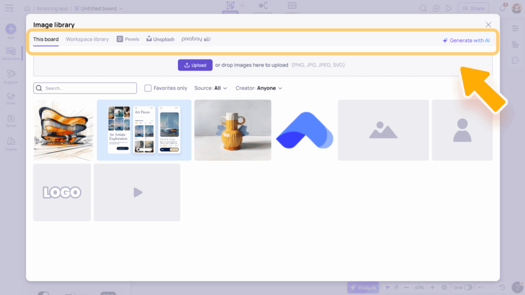 Wireframe Library 3 Images I