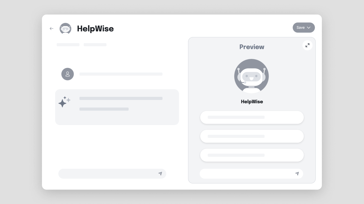 Chatbot Builder Wireframe – Visily