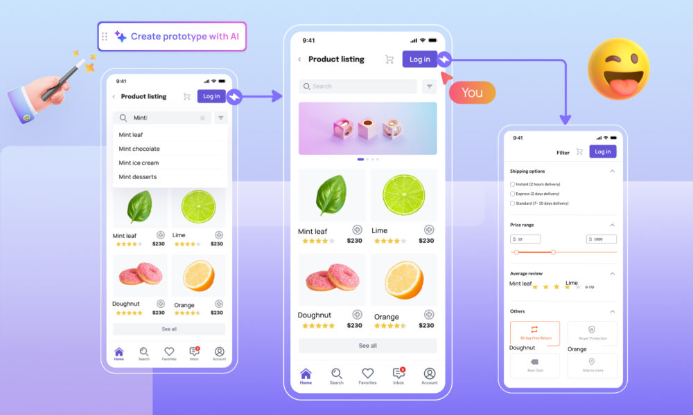 AI Design Generator from Text - Visily​