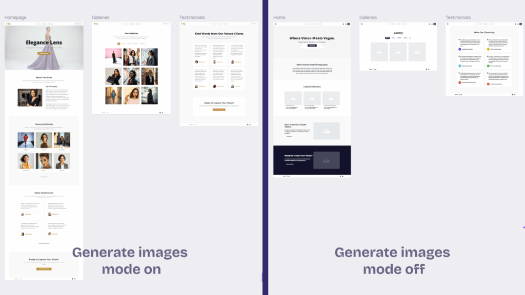 Visily AI Chat Assistant 6 OnOff generate images