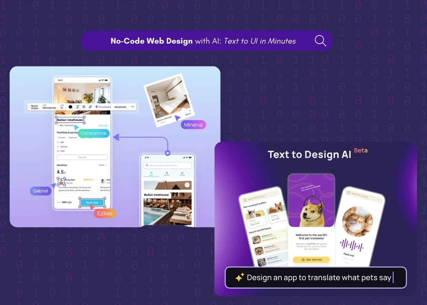 No Code Web Design Tools - UI UX Simplified By Visily​