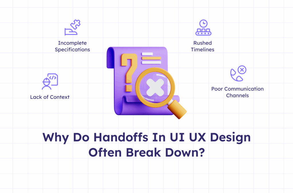 From Design to Dev: Why Smooth UI/UX Handoff Can Make or Break Your Product 1 Why Do Handoffs In UI UX Design Often Break Down