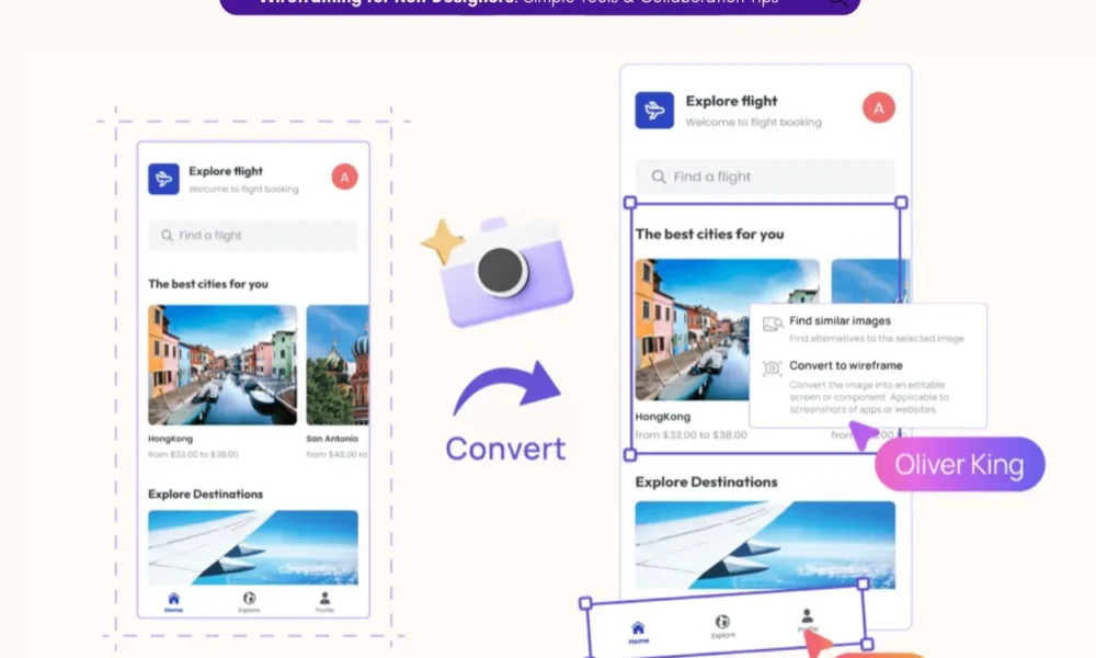 wireframing for non designers​