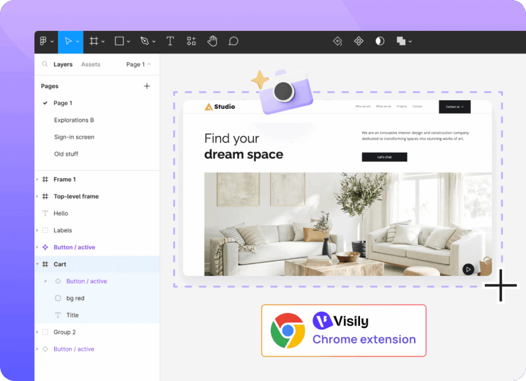 Visily's Figma Plugin – Seamless Design Transfer for UX Teams