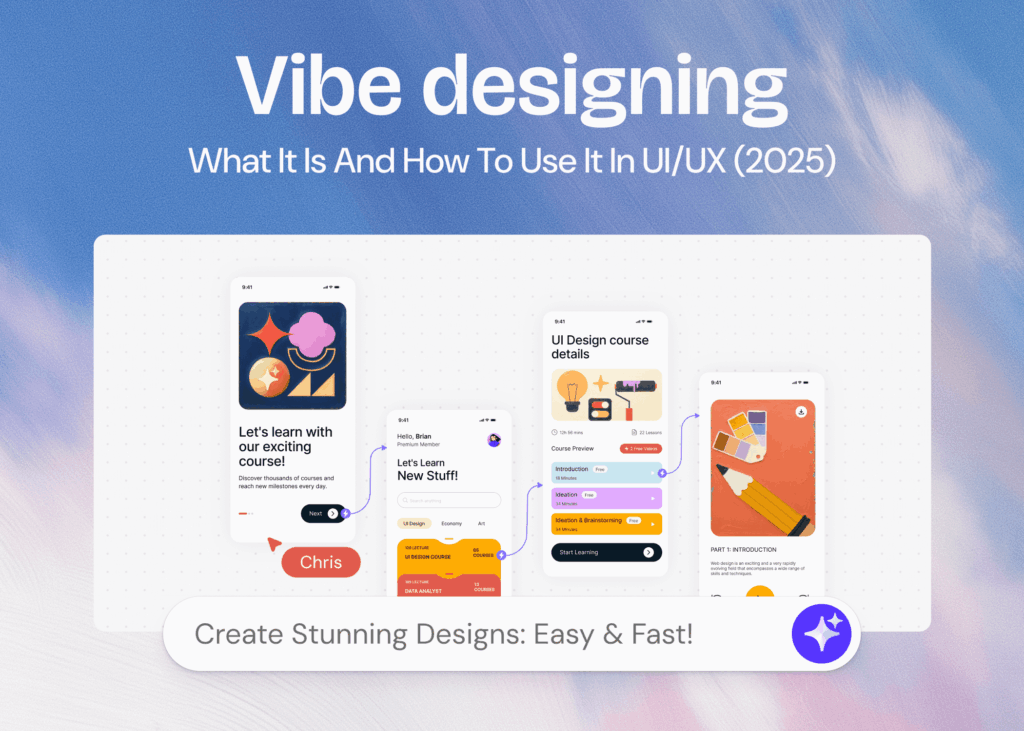 What is Vibe Designing? The UI Design Approach for Designers and Non-Designers Alike Vibe design explanation