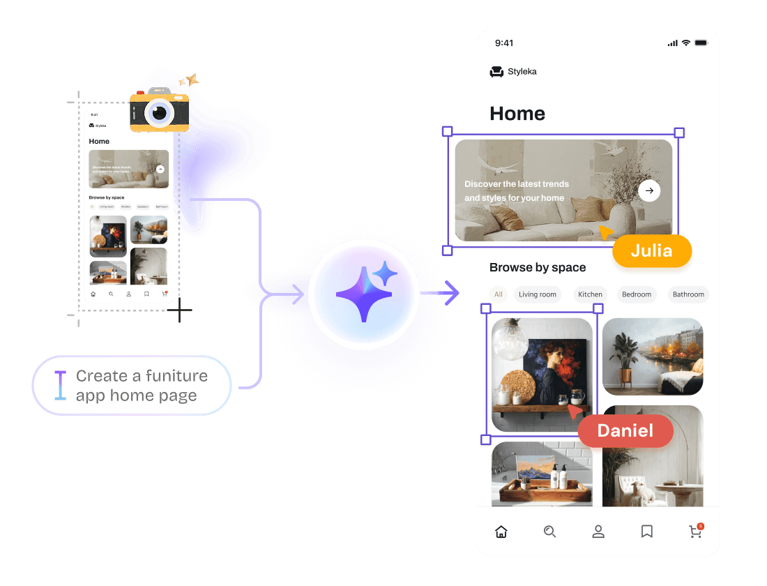 The best AI tool for UI design 1