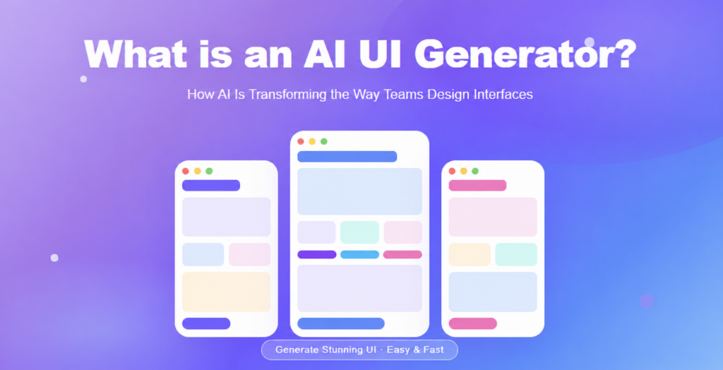 Blog 13 AI UI Design Generator