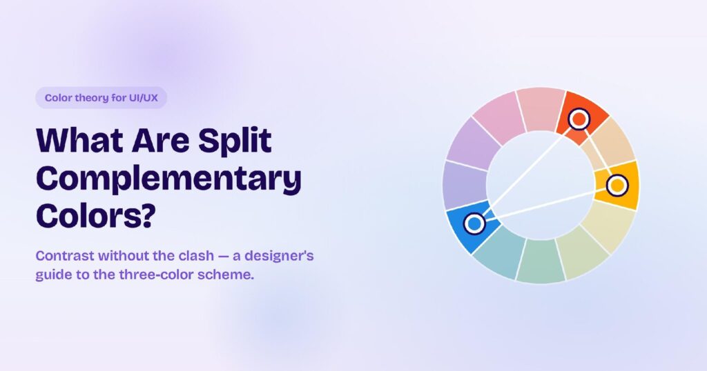 split complementary color