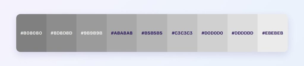 Gray Color: Codes, Shades, and Combinations 3 image 430