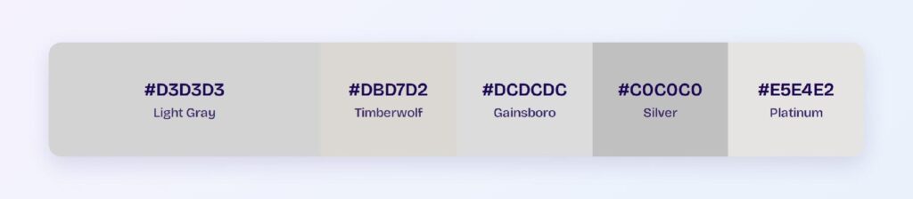 Light Gray Color: Hex Codes, Palettes, and Pairings That Work 13 image 51