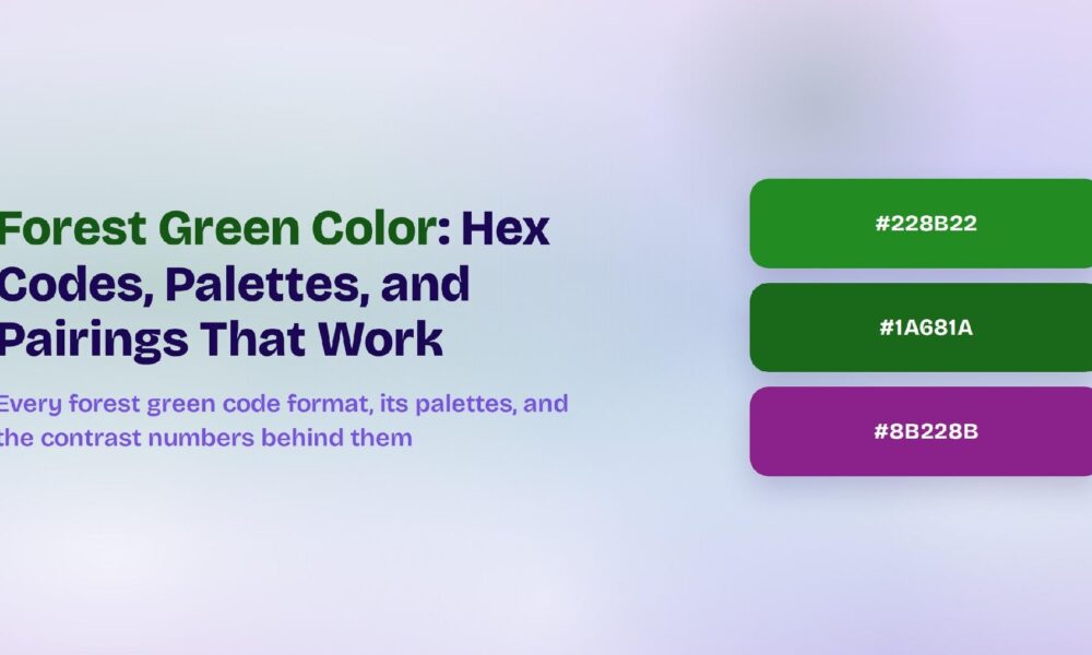 Forest Green Color