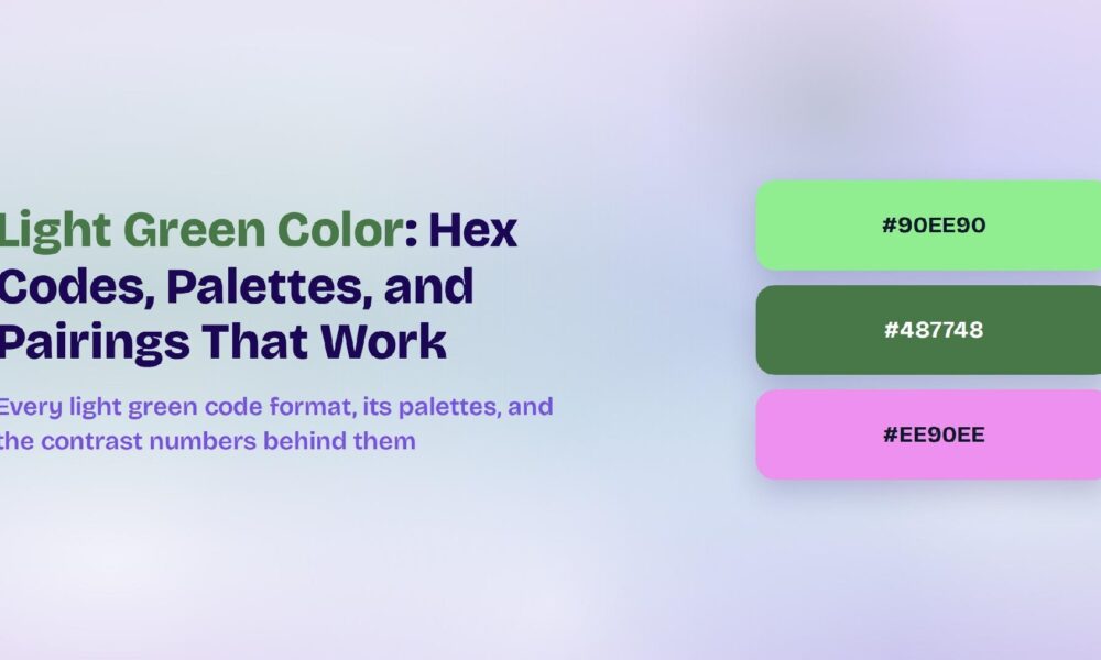 Light Green Color