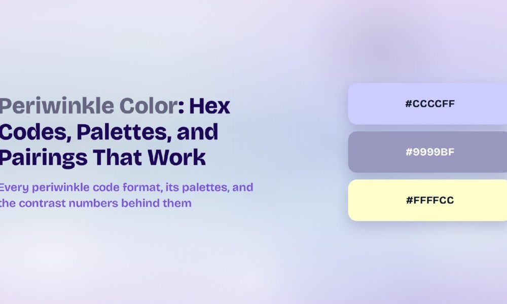 Periwinkle Color